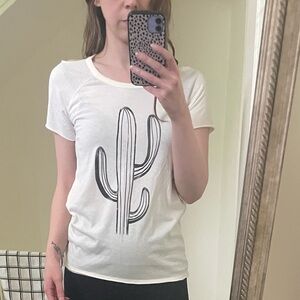 Bundle 3/$15 - Grayson Threads Off-White Tee with Black Cactus Graphic